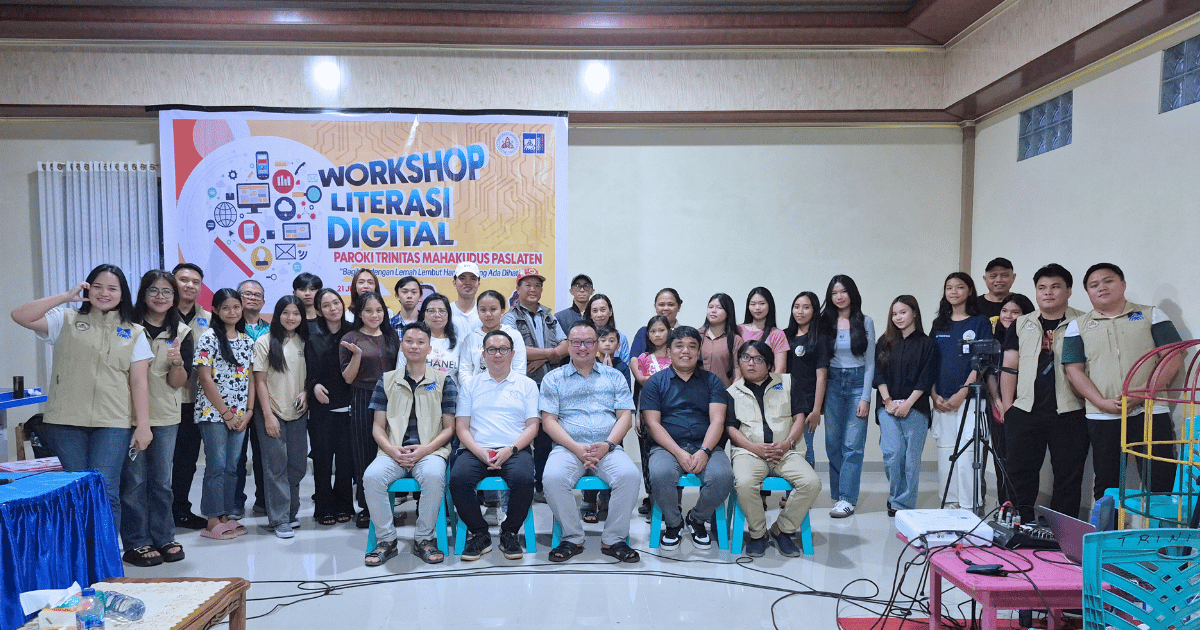 Sampul: Workshop Literasi Digital Paroki Trinitas Mahakudus Paslaten
